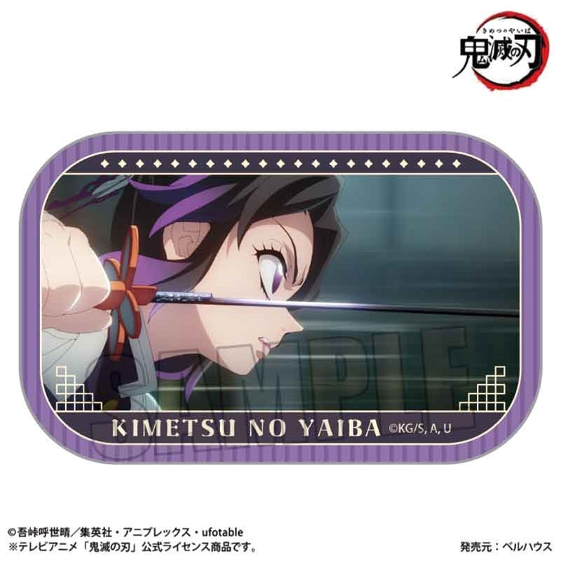 (Goods - Badge) TV Anime Demon Slayer: Kimetsu no Yaiba Memories Square Button Badge Shinobu Kocho (Infinity Castle ver.)