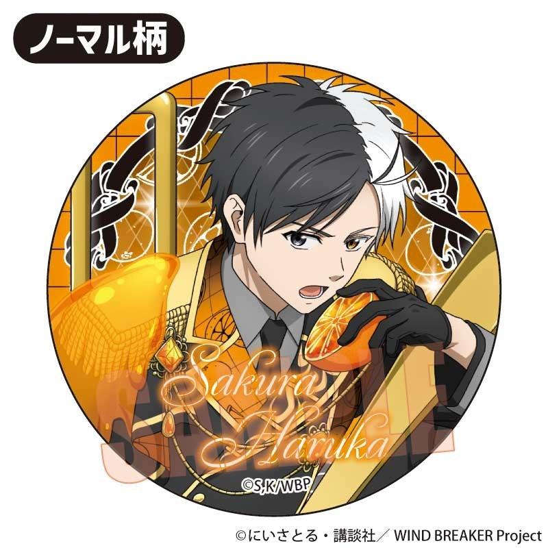 (1BOX=6)(Goods - Badge) WIND BREAKER Trading Button Badge Dolce