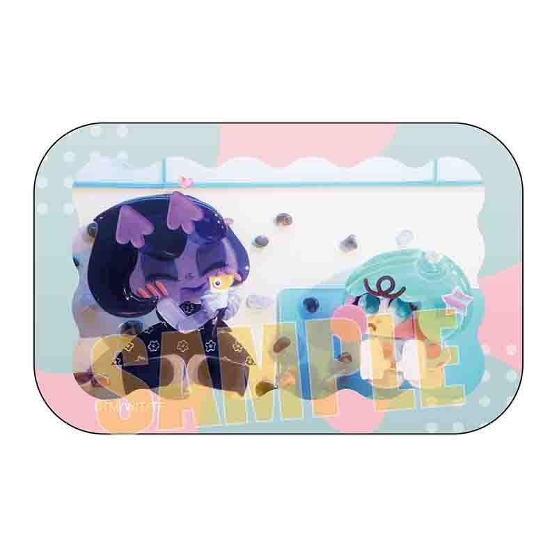 (Goods - Badge) Candy Caries Memories Square Button Badge Ame & Caries