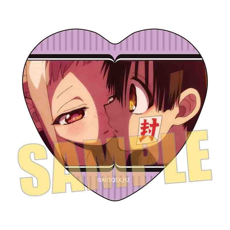 (Goods - Badge) TV Anime - Toilet-Bound Hanako-Kun 2 Memories Heart Button Badge Vol. 3 Hanako-kun & Nene Yashiro