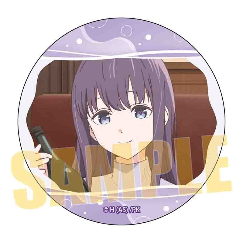 (Goods - Badge) TV Anime Kamiina Botan Fully Blossoms When Drunk Memories Button Badge Kanade Gujo