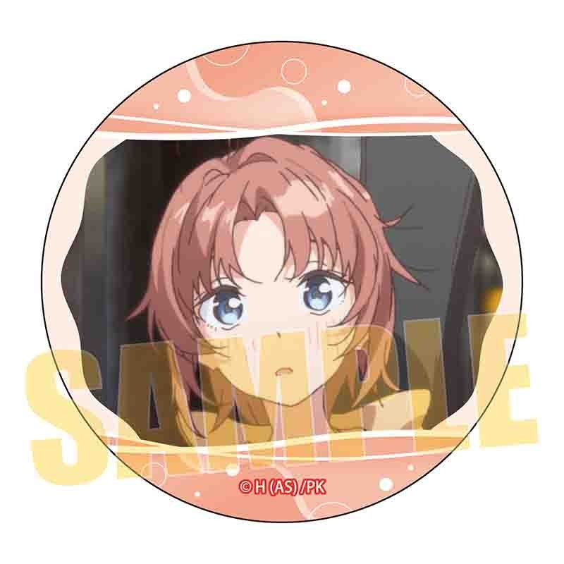(Goods - Badge) TV Anime Kamiina Botan Fully Blossoms When Drunk Memories Button Badge Akane Yusa