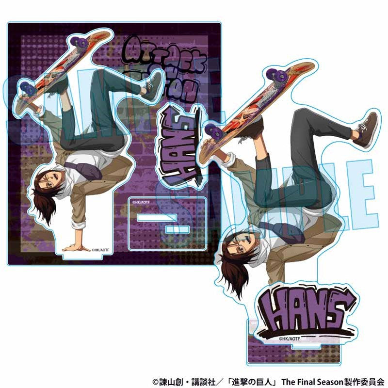 (Goods - Acrylic Stand) Attack on Titan Acrylic Stand Hange Zoe Skater ver.