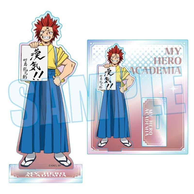 (Goods - Stand Pop) My Hero Academia Iridescent Acrylic Stand Eijiro Kirishima New Year's Calligraphy ver.