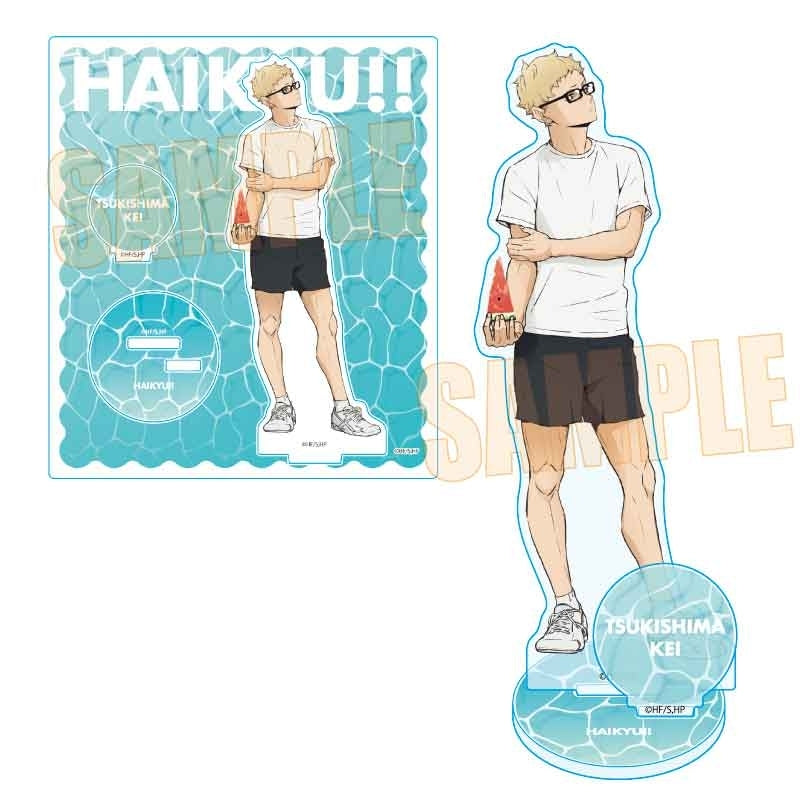 (Goods - Acrylic Stand) Haikyu!! Anime Acrylic Stand Kei Tsukishima (Watermelon)