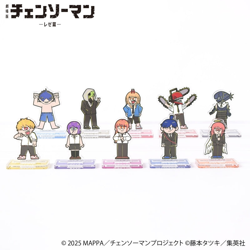 (1BOX=10)(Goods - Acrylic Stand) Chainsaw Man – The Movie: Reze Arc Retro GAMETD Mini Acrylic Stand (10 Types Total)