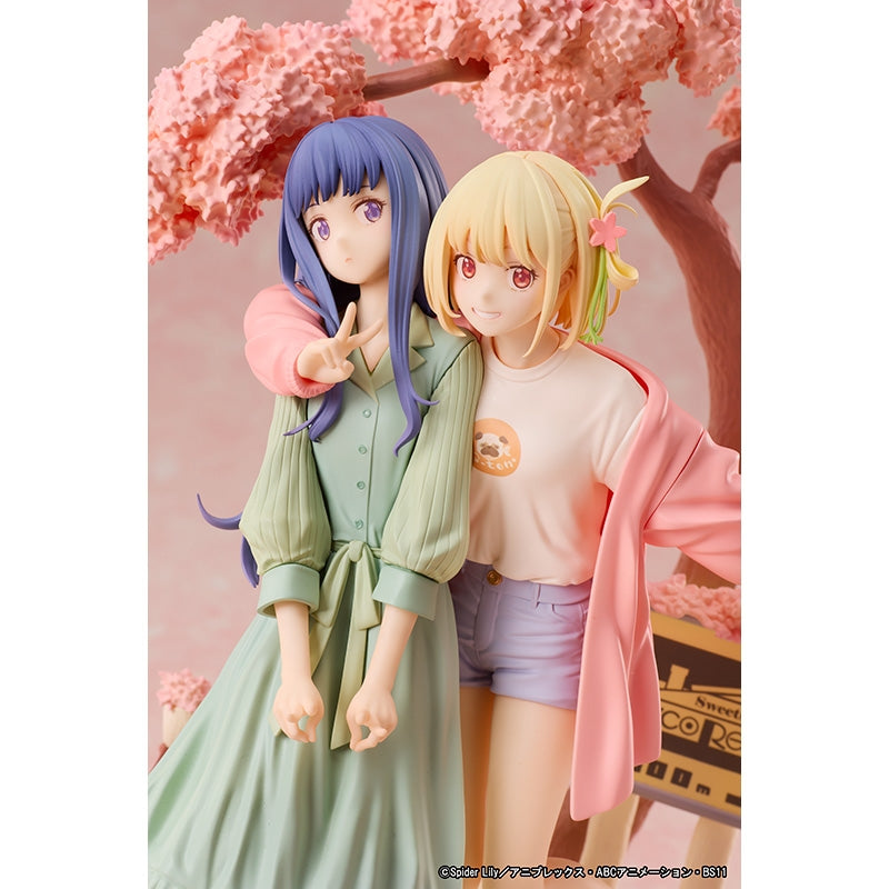(Bishojo Figure) Lycoris Recoil Chisato Nishikigi & Takina Inoue Spring Ver. Non Scale Figure