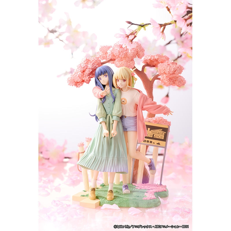 (Bishojo Figure) Lycoris Recoil Chisato Nishikigi & Takina Inoue Spring Ver. Non Scale Figure