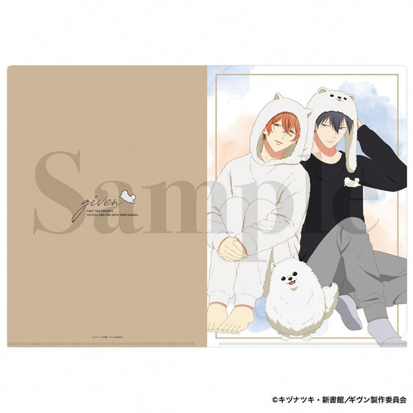 (Goods - Clear File) Given The Movie Hiiragi mix Clear File Exclusive Art ver.
