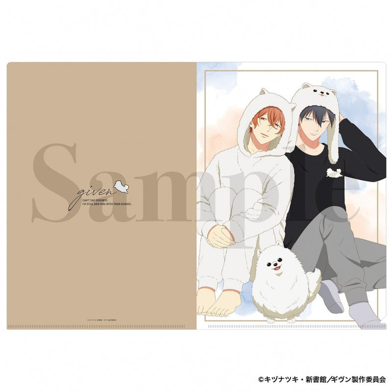 (Goods - Clear File) Given The Movie Hiiragi mix Clear File Exclusive Art ver.