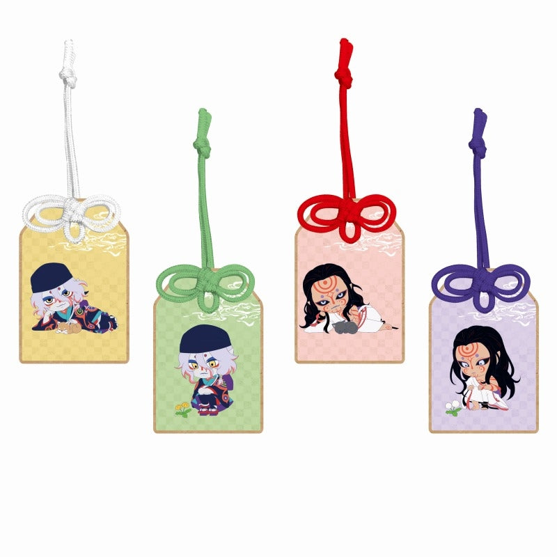 (1BOX=4)(Goods - Key Chain) Mononoke the Movie: The Ashes of Rage Trading Omamori Style Key Chain 4 Types Total