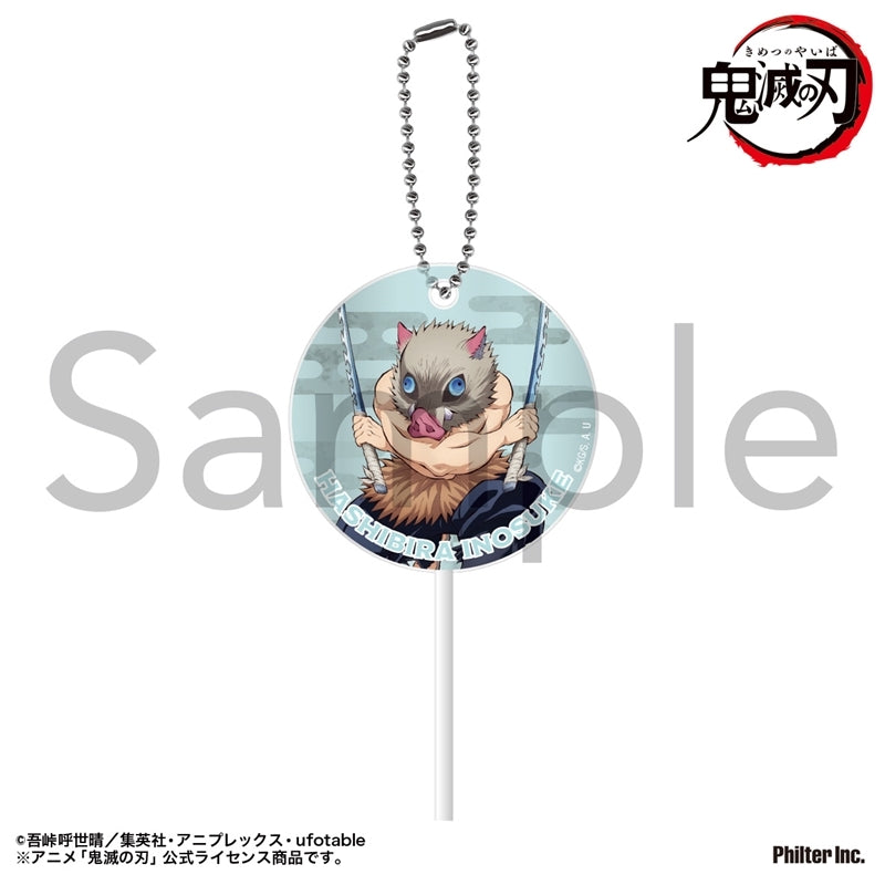 (Goods - Keychain) TV Anime Demon Slayer: Kimetsu no Yaiba Lollipop Keychain Inosuke Hashibira