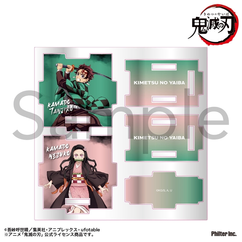 (Goods - Container) TV Anime Demon Slayer: Kimetsu no Yaiba Acrylic Container Tanjiro Kamado & Nezuko Kamado