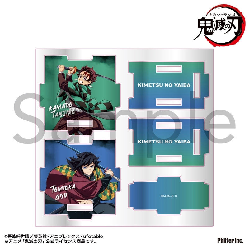 (Goods - Container) TV Anime Demon Slayer: Kimetsu no Yaiba Acrylic Container Tanjiro Kamado & Giyu Tomioka