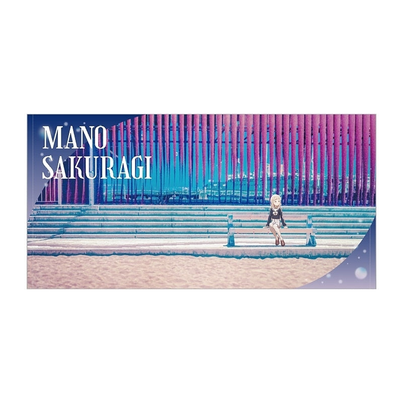 (Goods - Towel) THE IDOLM@STER SHINY COLORS "Enkan -Halo around-" 04 Big Towel (Mano Sakuragi)