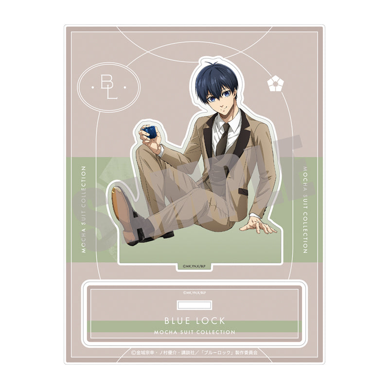 (Goods - Acrylic Stand) Blue Lock Big Acrylic Stand Yoichi Isagi MOCHA SUIT ver.