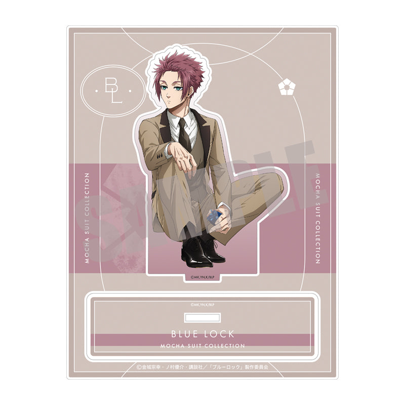 (Goods - Acrylic Stand) Blue Lock Big Acrylic Stand Sae Itoshi MOCHA SUIT ver.