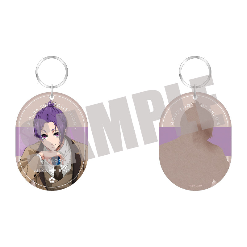 (Goods - Keychain) Blue Lock Acrylic Keychain Reo Mikage MOCHA SUIT ver.
