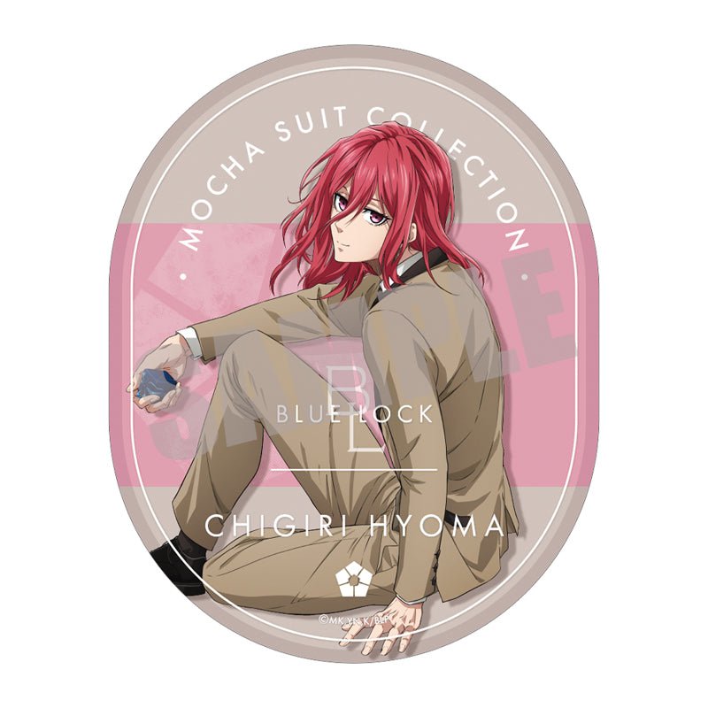 (Goods - Sticker) Blue Lock Die-cut Sticker Hyoma Chigiri MOCHA SUIT ver.