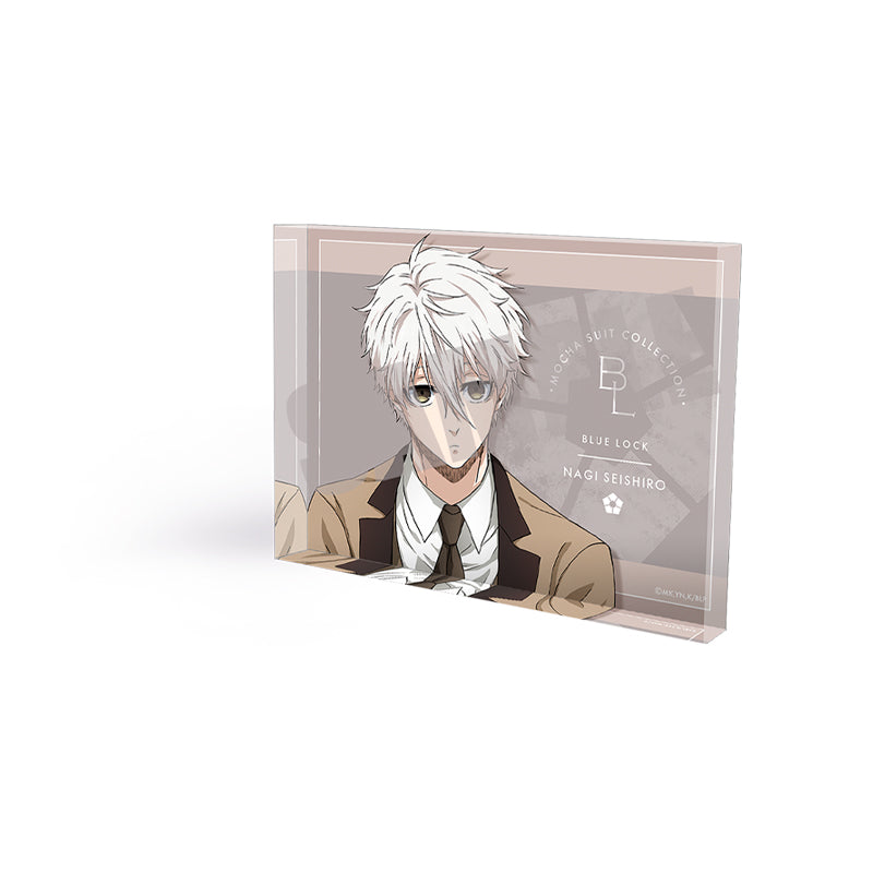 (Goods - Ornament) Blue Lock Acrylic Block Seishiro Nagi MOCHA SUIT ver.
