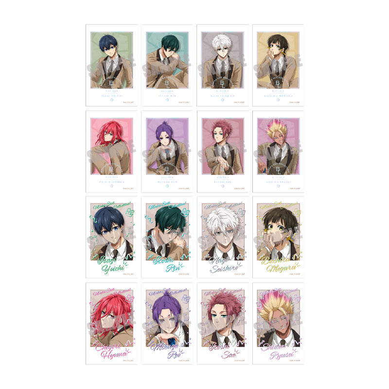 (1BOX=16)(Goods - Card) Blue Lock Trading Foil Stamped Photo Style Card MOCHA SUIT ver. (16 Types Total)