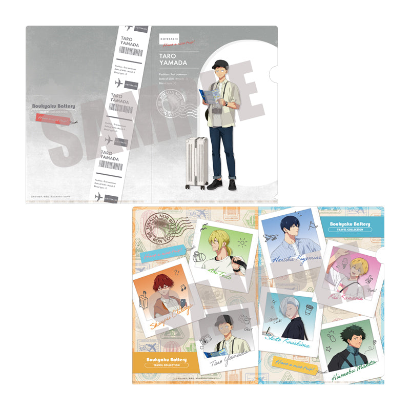 (Goods - Clear File) Oblivion Battery Clear File Set Taro Yamada & Ensemble TRAVEL ver.