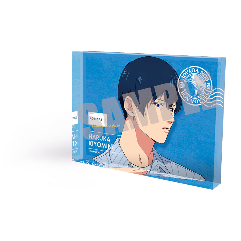 (Goods - Ornament) Oblivion Battery Acrylic Block Haruka Kiyomine TRAVEL ver.