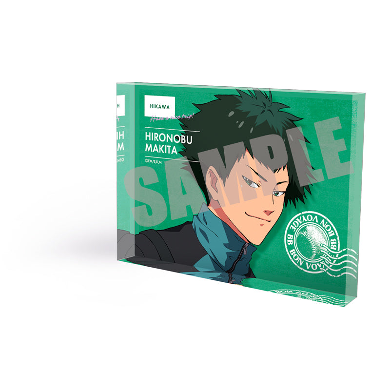 (Goods - Ornament) Oblivion Battery Acrylic Block Hironobu Makita TRAVEL ver.