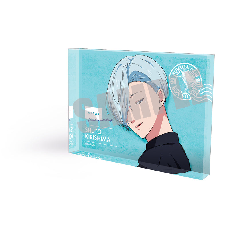 (Goods - Ornament) Oblivion Battery Acrylic Block Shuto Kirishima TRAVEL ver.