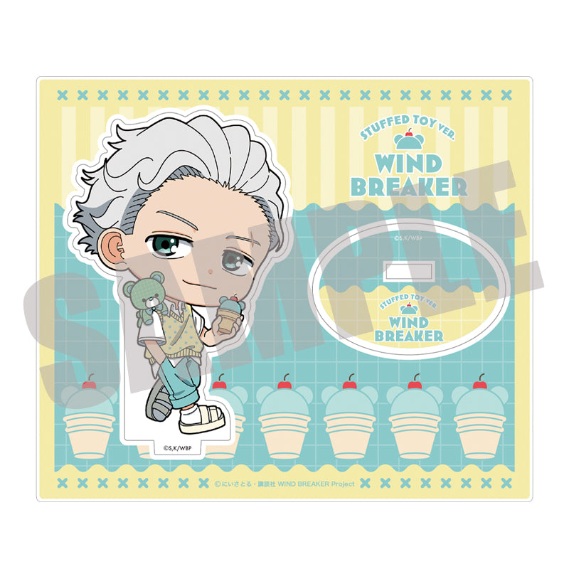 (Goods - Acrylic Stand) WIND BREAKER Acrylic Stand Hajime Umemiya STUFFED TOY ver.