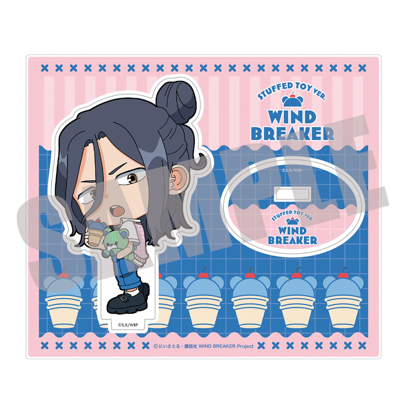(Goods - Acrylic Stand) WIND BREAKER Acrylic Stand Kyotaro Sugishita STUFFED TOY ver.