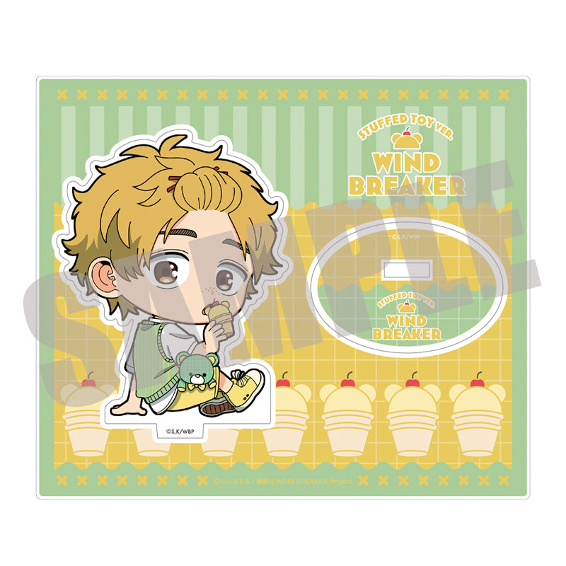 (Goods - Acrylic Stand) WIND BREAKER Acrylic Stand Akihiko Nirei STUFFED TOY ver.