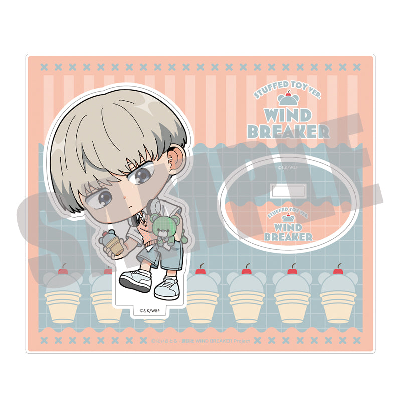 (Goods - Acrylic Stand) WIND BREAKER Acrylic Stand Ren Kaji STUFFED TOY ver.