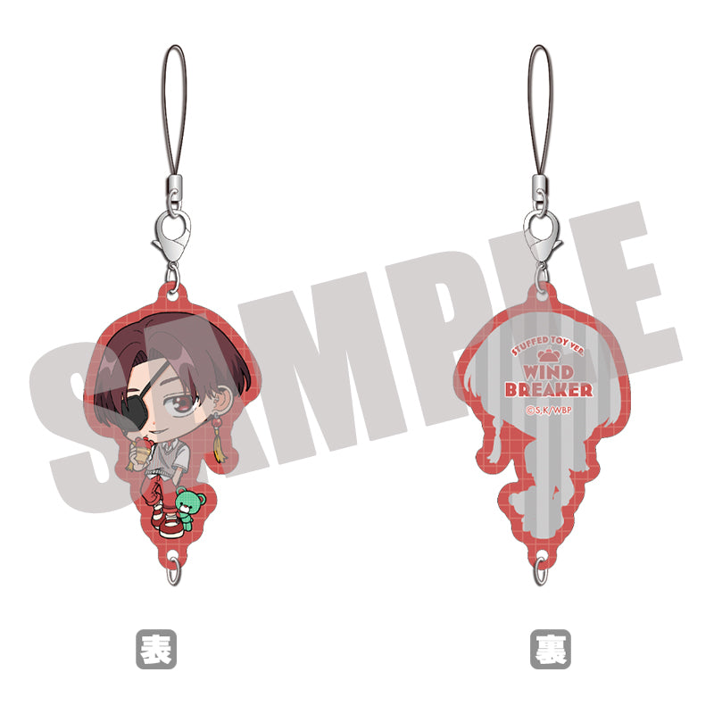 (Goods - Keychain) WIND BREAKER Chain Collection Hayato Suo STUFFED TOY ver.