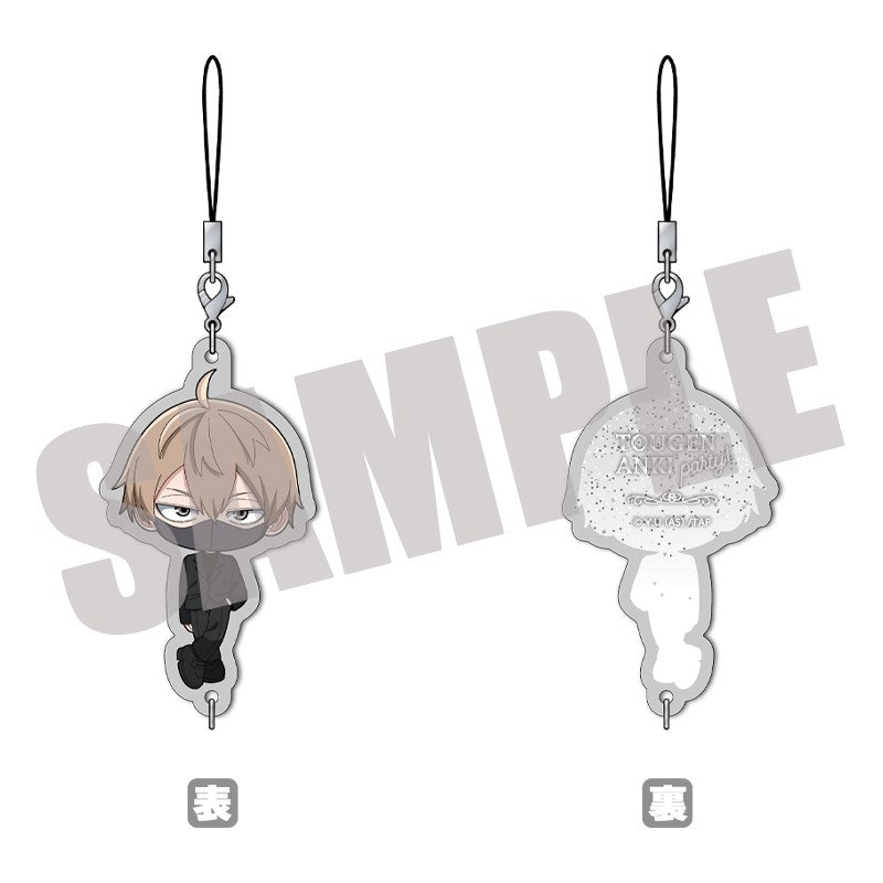 (Goods - Keychain) Tougen Anki Chain Collection Jin Kougasaki PARTY ver.