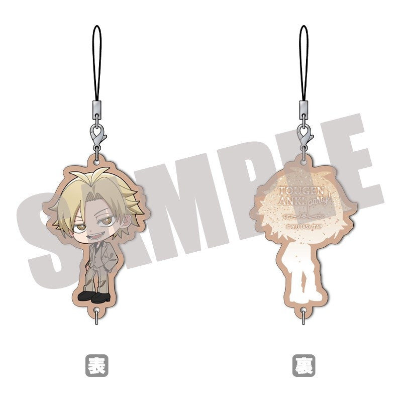 (Goods - Keychain) Tougen Anki Chain Collection Tsubakiri Momomiya PARTY ver.