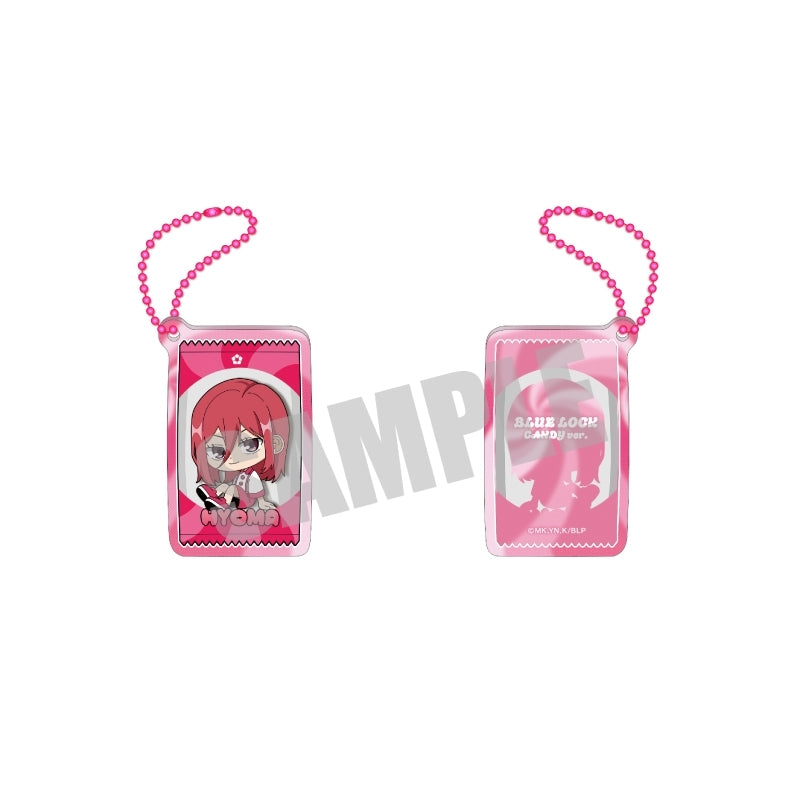 (Goods - Keychain) Blue Lock Mini Acrylic Keychain Hyoma Chigiri CANDY ver.
