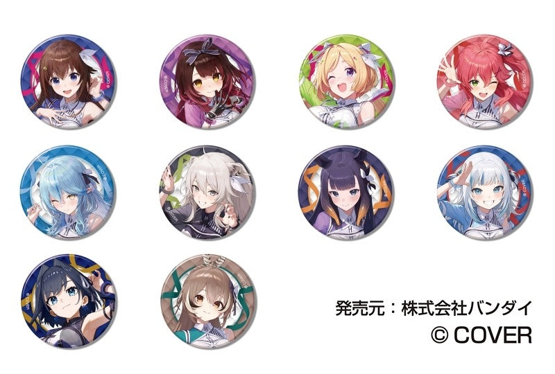 (1BOX=10)(Goods - Badge) hololive 6th fes. Color Rise Harmony CAN Badge E BOX - stage 3