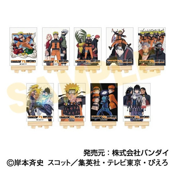 (1BOX=9)(Goods - Board) NARUTO Shippuden Mini Canvas Board -NARUTO 72 series-