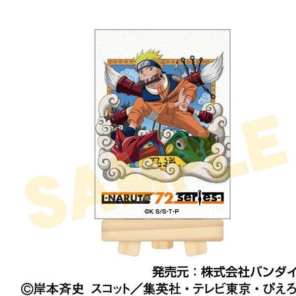 (1BOX=9)(Goods - Board) NARUTO Shippuden Mini Canvas Board -NARUTO 72 series-