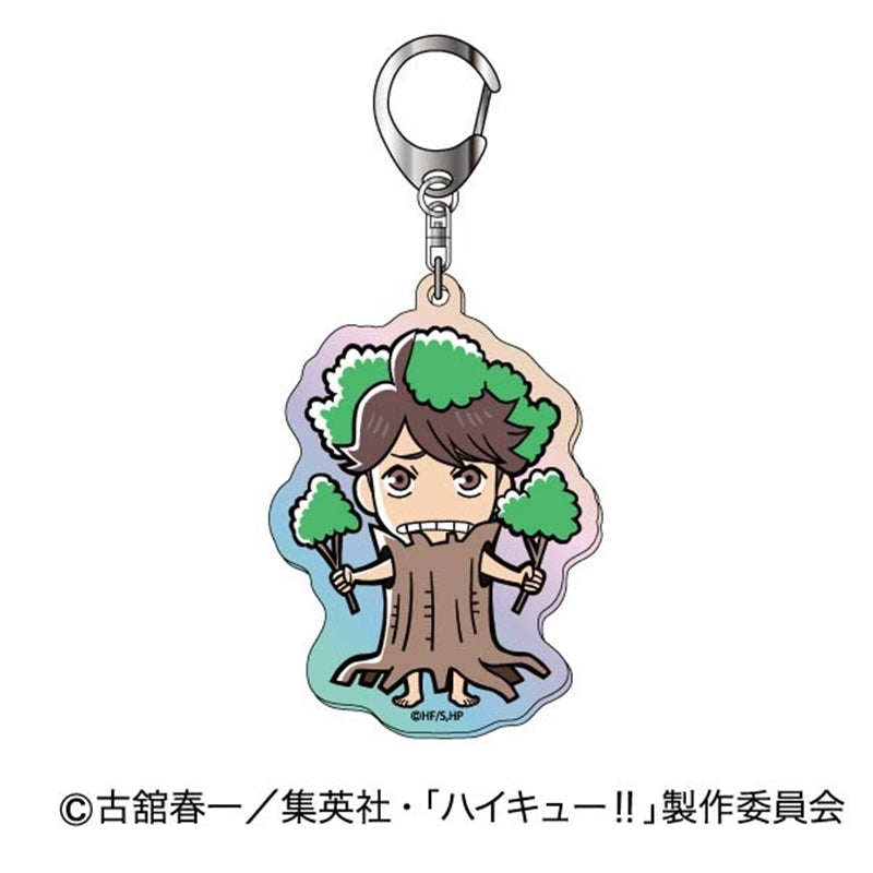 (1BOX=9)(Goods - Keychain) Haikyu!! Iridescent Acrylic Keychain Vol. 3