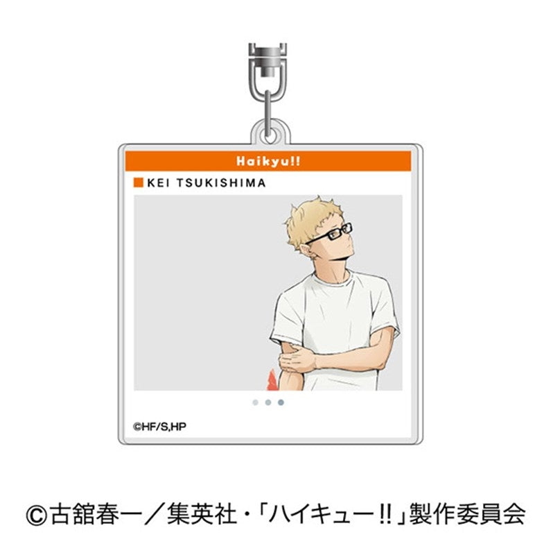 (Goods - Keychain) Haikyu!! Watermelon Series Acrylic Keychain 03 Kei Tsukishima