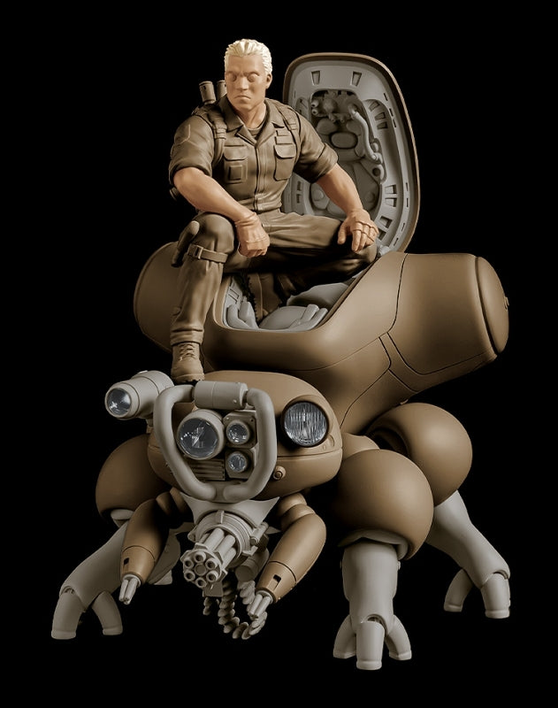 (Plastic Model Kit) Ghost in the Shell PLAMAX minimum factory MF-95 Batou with Fuchikoma 1/20 Plastic Model