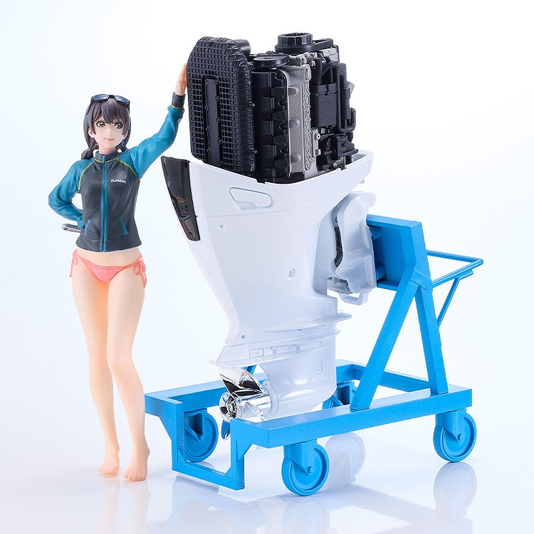 (Plastic Model Kit) PLAMAX MF-97 minimum factory Minori with Honda BF350 Grand Prix White 1/20 Plastic Model