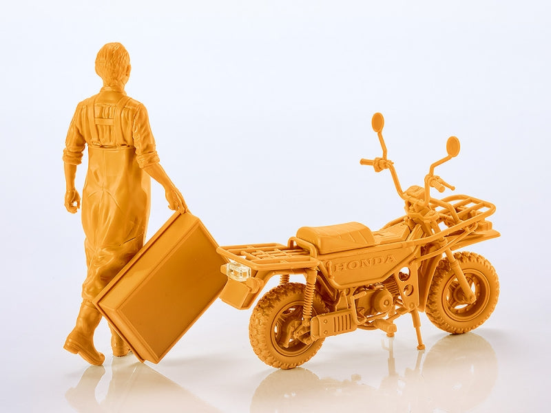 (Plastic Model Kit) PLAMAX MF-104 Rider's portrait Honda MOTRA Yellow 1/20