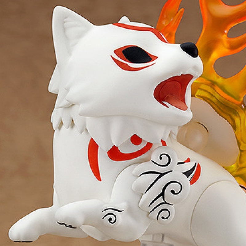 (Action Figure) Okami Nendoroid Amaterasu (Re-release)