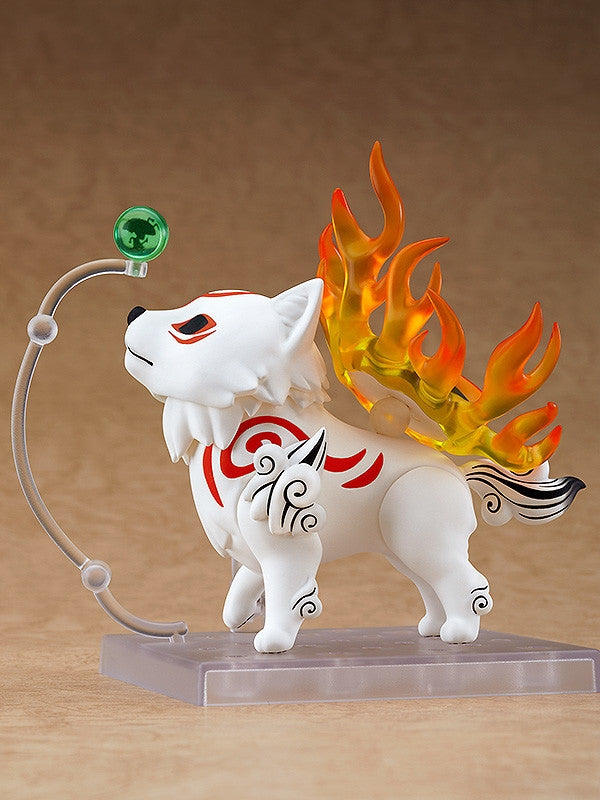 (Action Figure) Okami Nendoroid Amaterasu (Re-release)