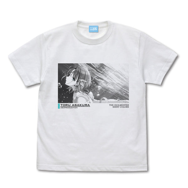 (Goods - Shirt) THE IDOLM@STER SHINY COLORS "10, Lights" Toru Asakura T-Shirt - WHITE
