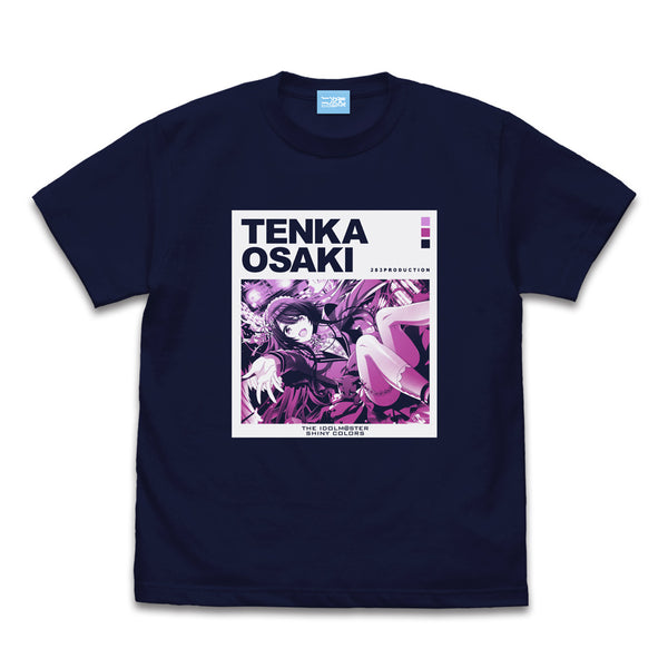(Goods - Shirt) THE IDOLM@STER SHINY COLORS "Yotsuya Ichiya Monogatari" Tenka Osaki T-Shirt - NAVY