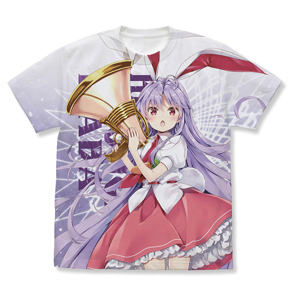 (Goods - Shirt) Touhou Project Reisen Udongein Inaba Full Graphic T-Shirt Eri Natsume ver.  - WHITE